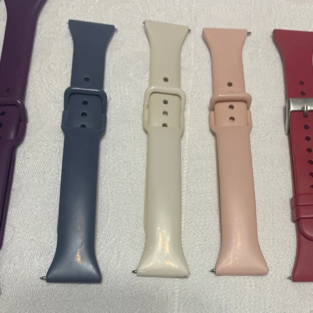 9 Fitbit Wristbands and Charger Set - Multi-Color (Device not included)